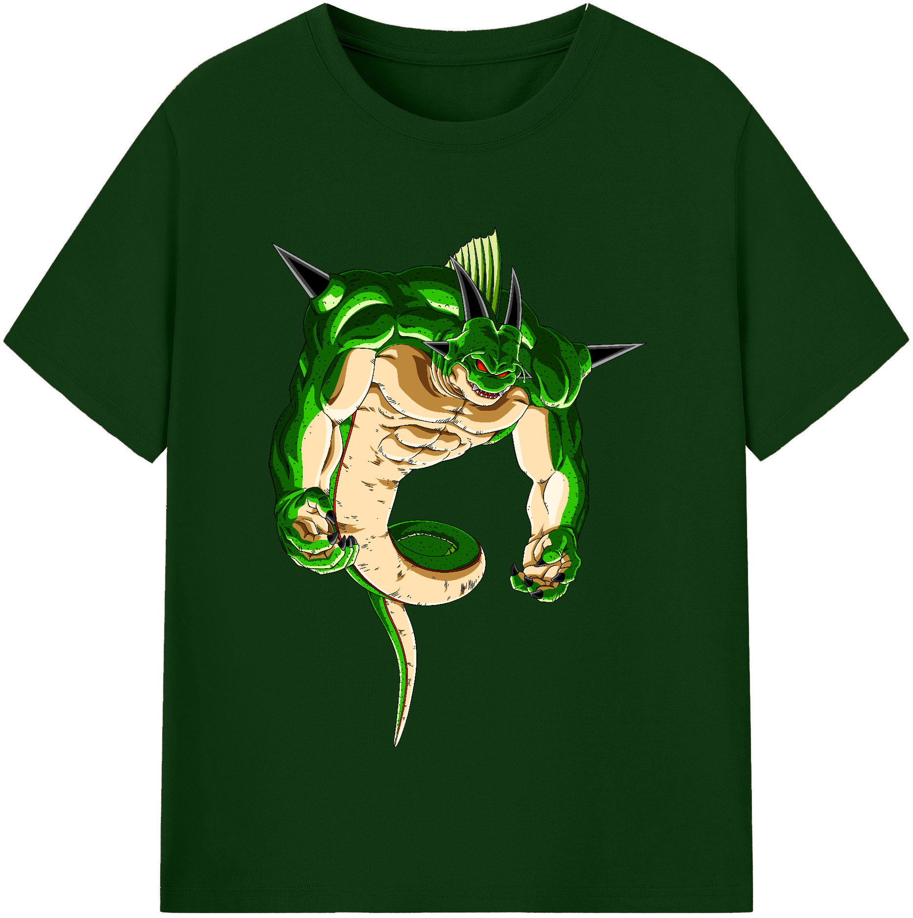 （画像用） ドラゴンボール 神龍 シェンロン DRAGON BALL Shenron 綿100％半袖Tシャツ（フロントプリント）